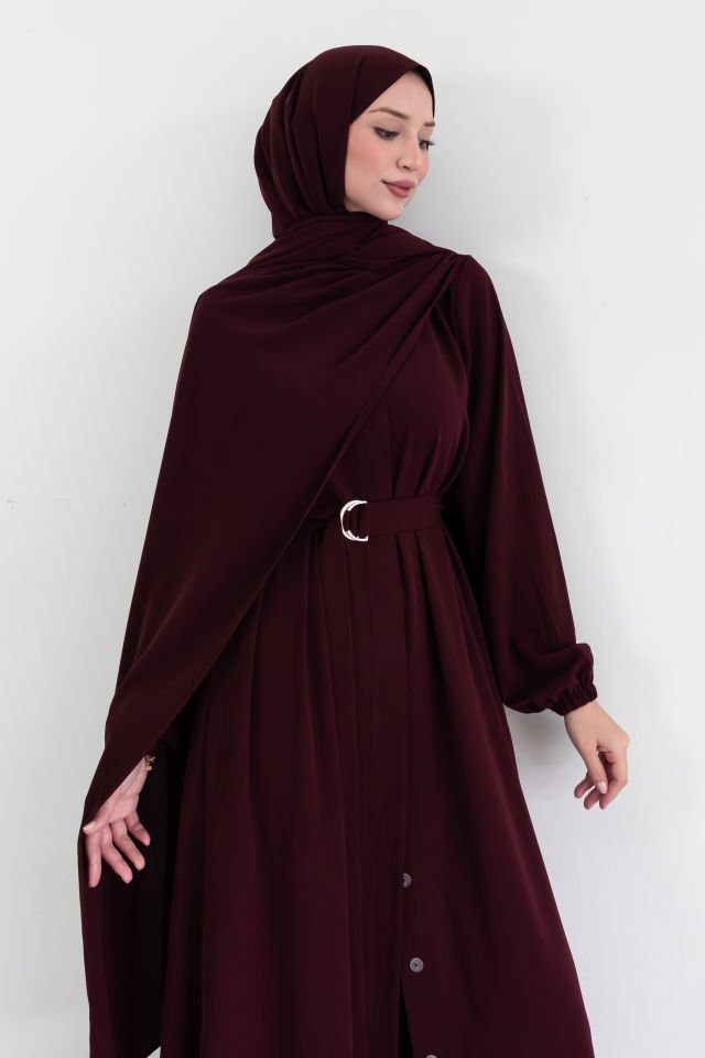 Şal Detaylı Ferace