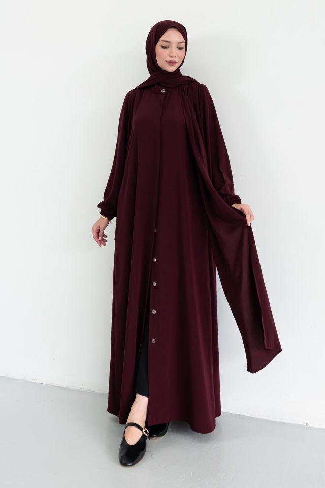 Şal Detaylı Ferace