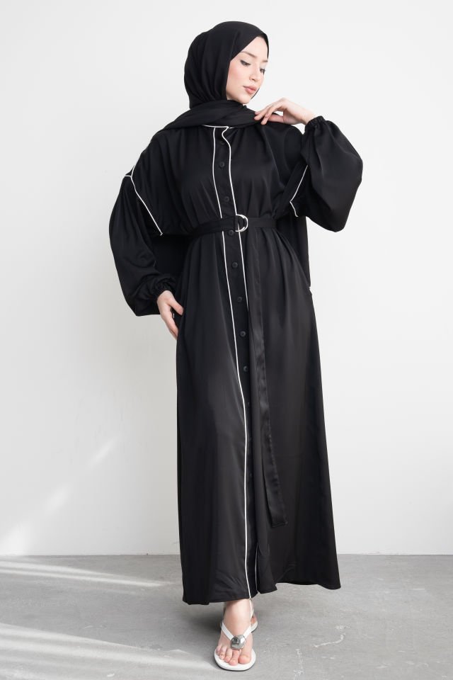 Oversize Biyeli Ferace Kap Yazlık