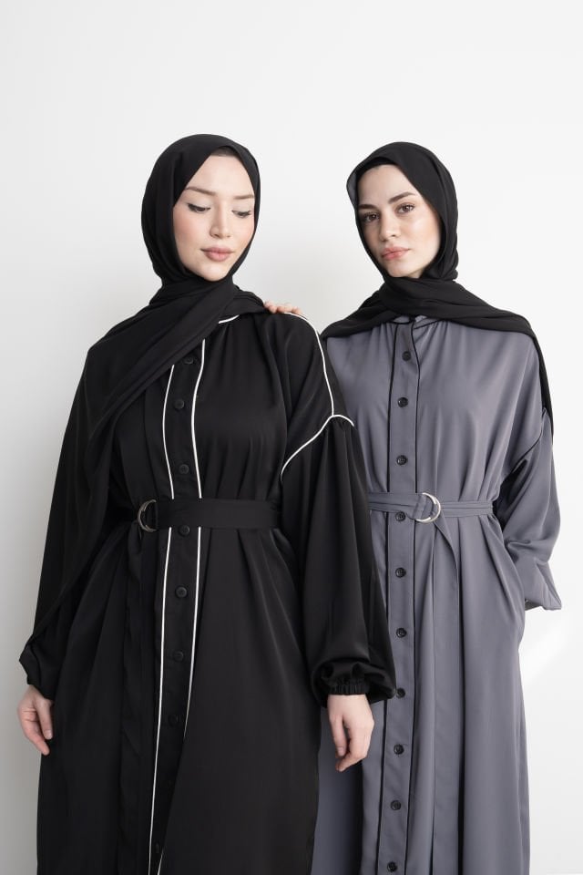 Oversize Biyeli Ferace Kap Yazlık