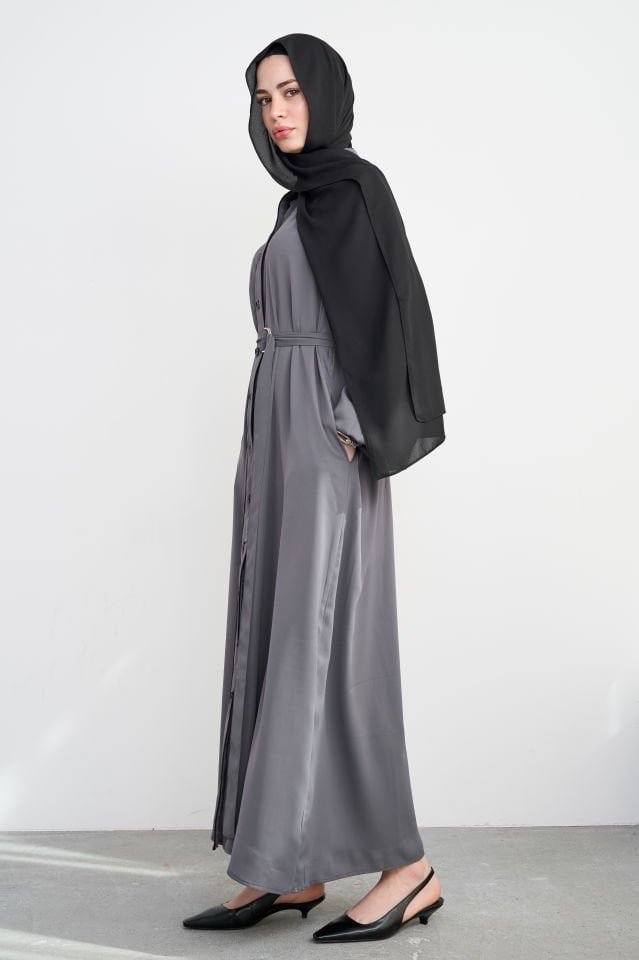 Oversize Biyeli Ferace Kap Tam Yazlık