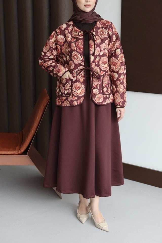 Scuba Etekli Takım - Bordo