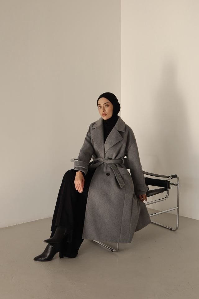 Oversize Kaban - Gri