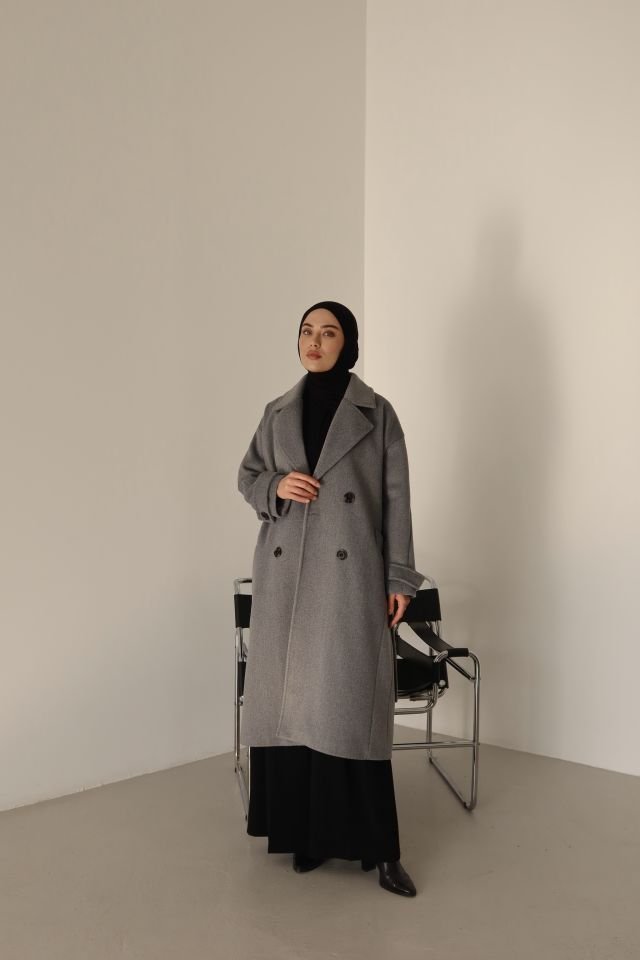 Oversize Kaban - Gri