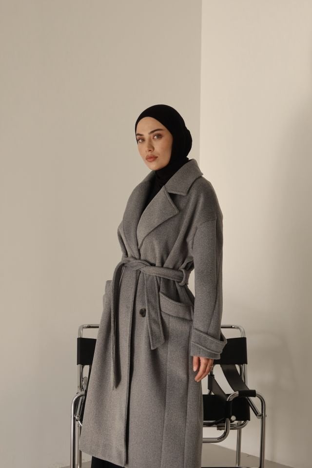 Oversize Kaban - Gri