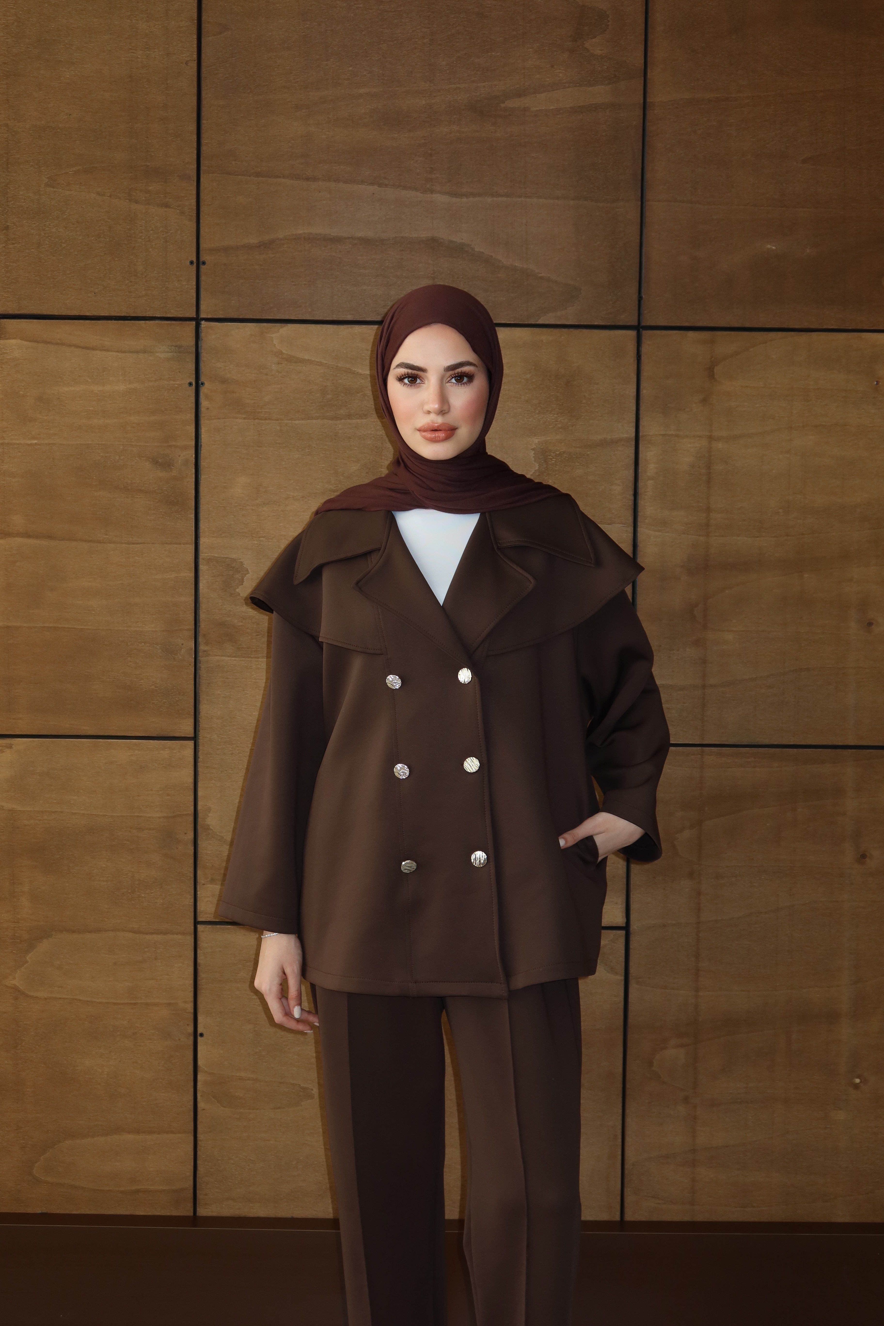 Scuba Takım - Kahve