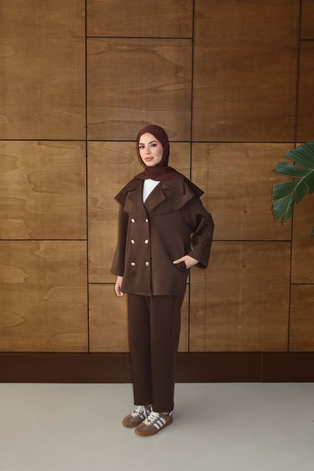 Scuba Takım - Kahve