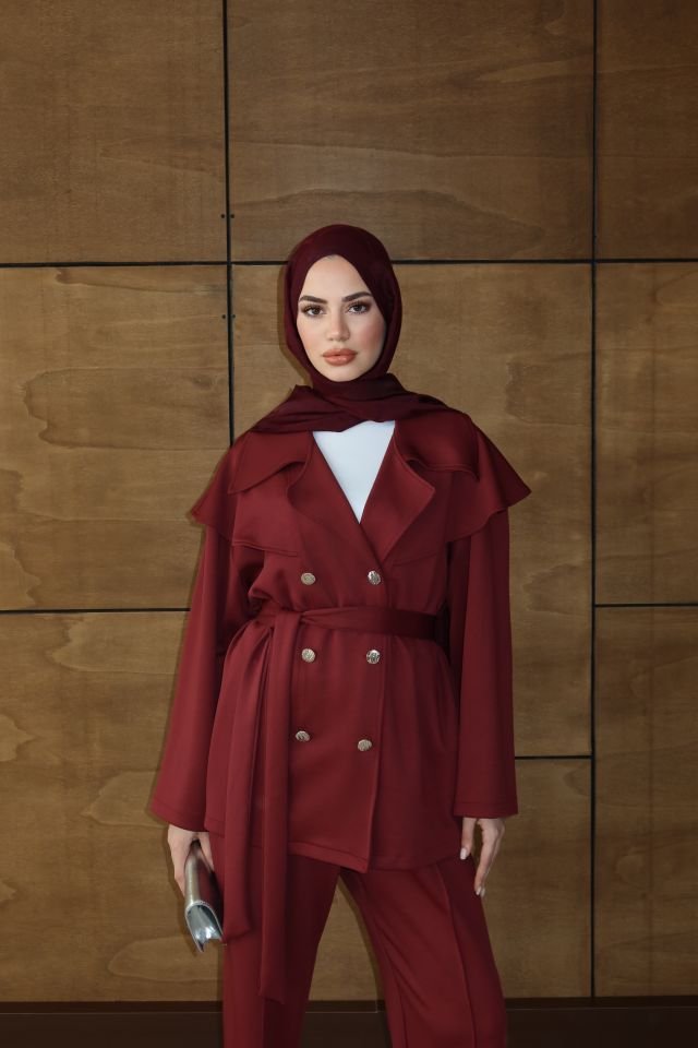 Scuba Takım - Bordo