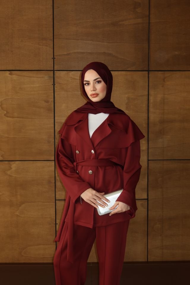 Scuba Takım - Bordo