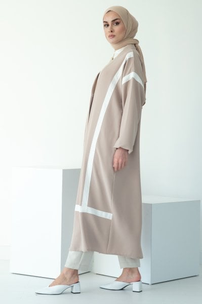 Şertili Abaya Bilek Lastikli