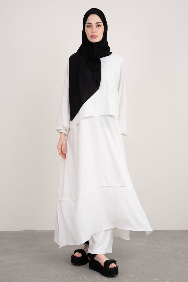 Ferah Pantolonlu Takım Yazlık