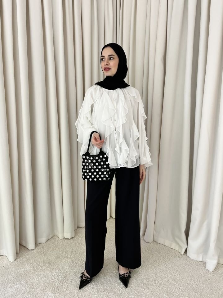 Vals Şifon Astarlı Gömlek