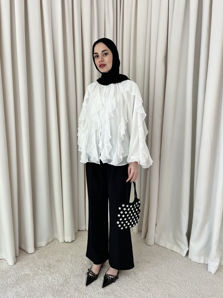 Vals Şifon Astarlı Gömlek