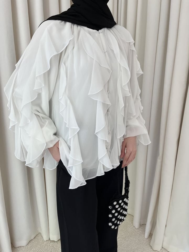 Vals Şifon Astarlı Gömlek