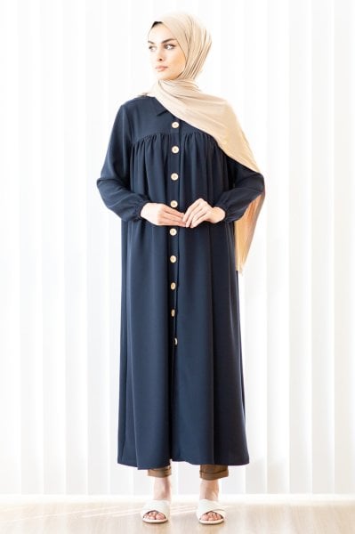 AHŞAP DÜĞMELİ FERACE