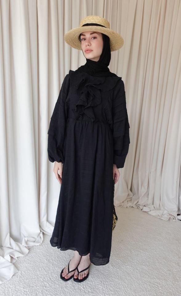 Feryal Elbise - Siyah