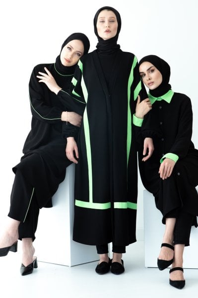 Neon Yeşil Oversize Gömlek
