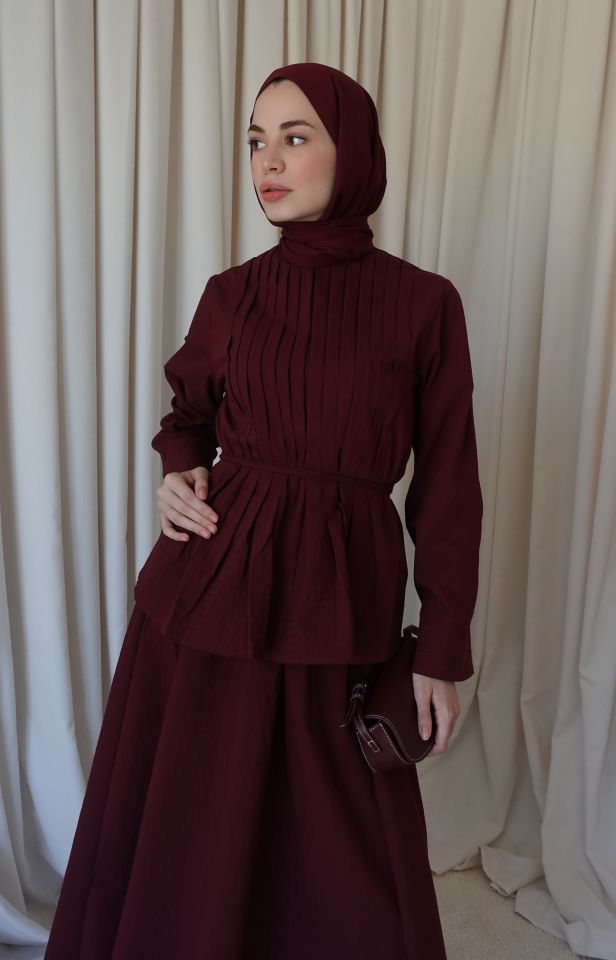 Piliseli Zarafet - Bordo