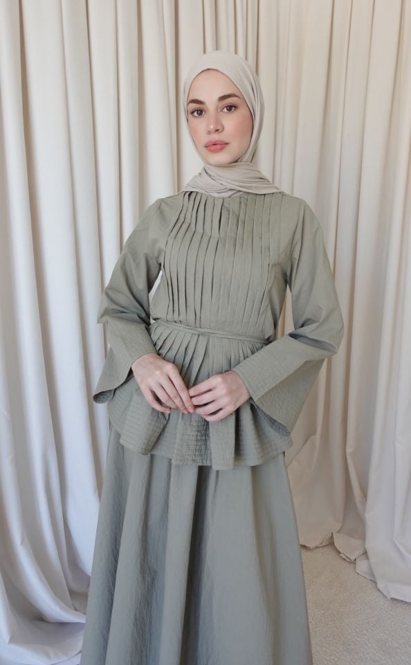 Piliseli Zarafet - Açık Yeşil