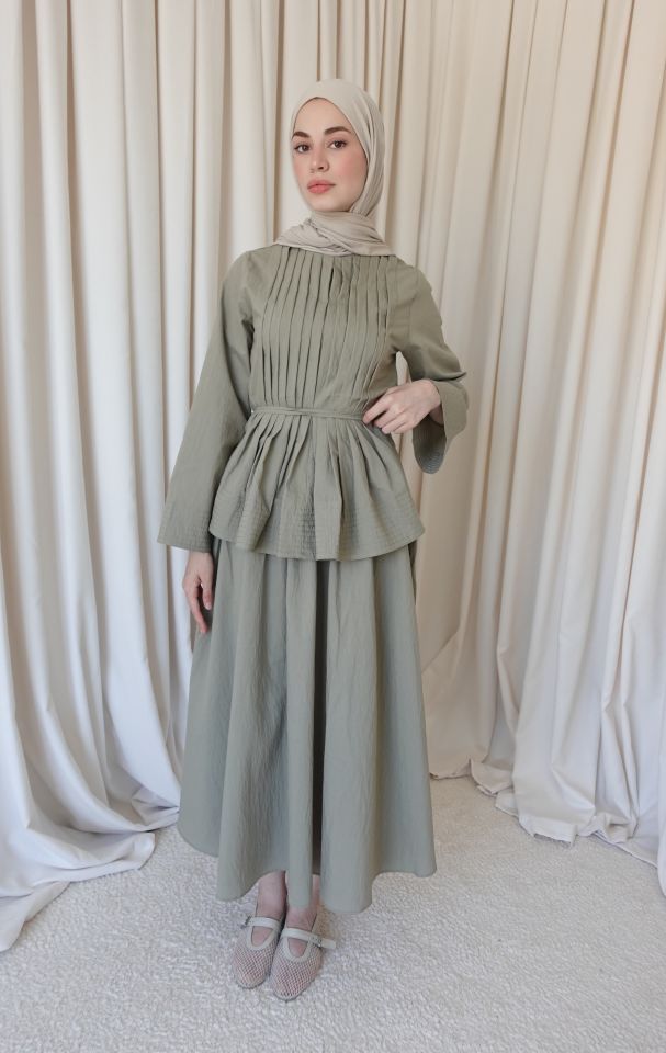 Piliseli Zarafet - Açık Yeşil