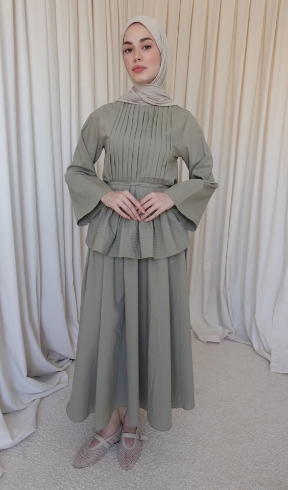 Piliseli Zarafet - Açık Yeşil